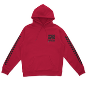 Wide Freaking Open Heavyweight Hoodie – Red Edition