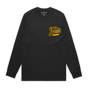 The Cursive Wide Open Long Sleeve Tee