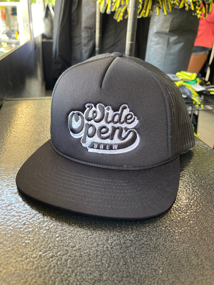 Black and White Retro Hat