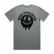 Stealth Grey Smiley Tee