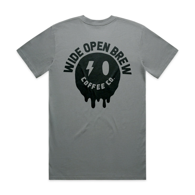 Stealth Grey Smiley Tee