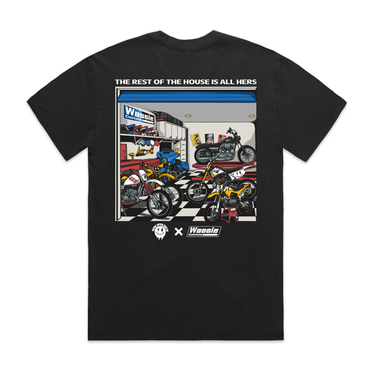 The Rest of the House Is All Hers - Black