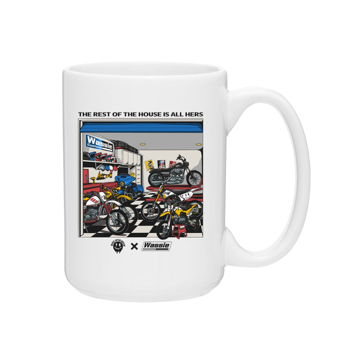 The Rest of the House is All Hers – 15 oz Ceramic Mug