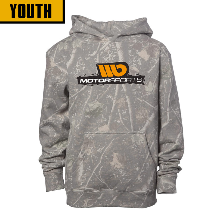 YOUTH WO Motorsports “Fueling The Future” Camo Hoodie
