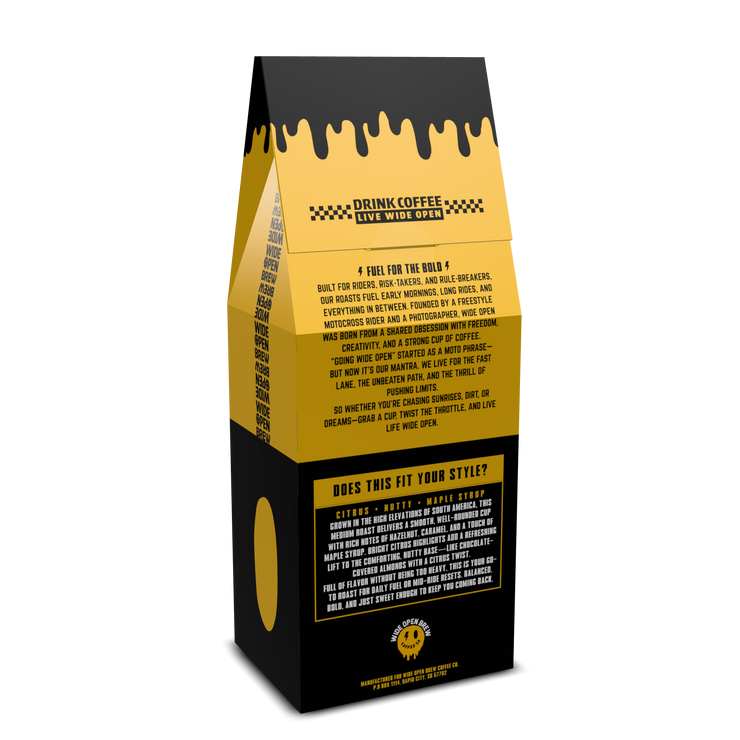 The Medium Roast | Citrus, Nutty, Maple Syrup