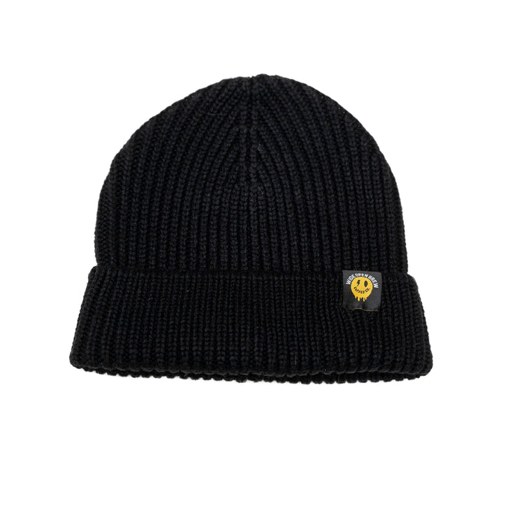 Wide Open Beanie - Black