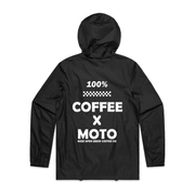 Coffee X Moto Full Zip Jacket